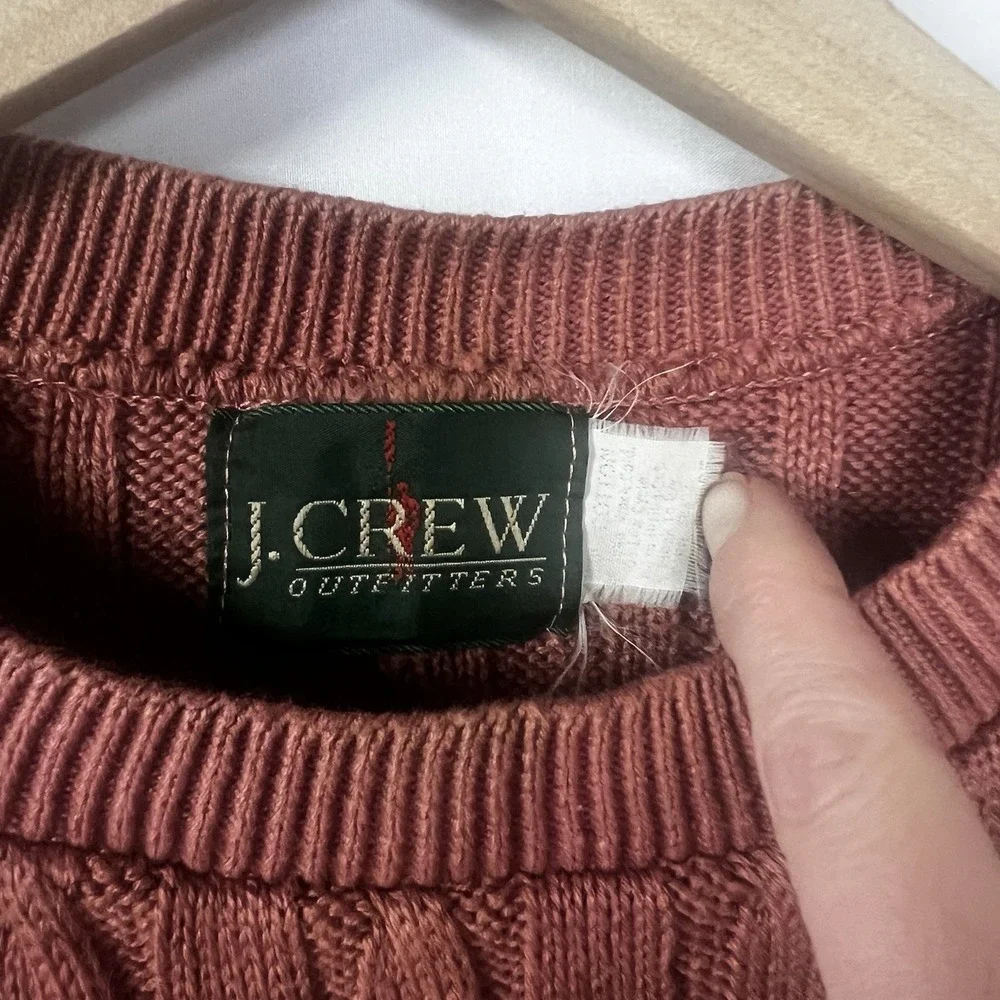Vtg J. Crew Sweater Men Chest 43